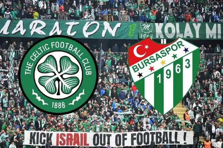 Bursaspor Taraftarının İsrail Protestosuna Dünyaca Ünlü Kulüpten Destek...