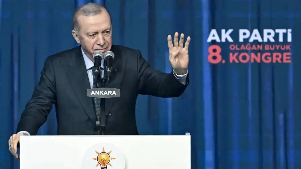 ERDOĞAN DOKUZUNCU KEZ AK PARTİ GENEL BAŞKANI SEÇİLDİ...