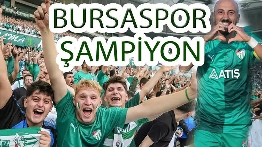 GURURLAN BURSA ŞAMPİYON BURSASPOR...